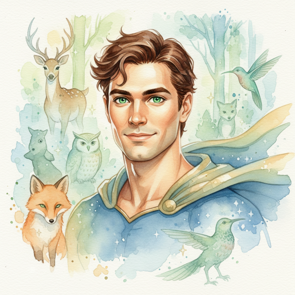 Leo era un niño muy especial. Tenía el cabello castaño revuelto, unos ojos verdes curiosos y una pie