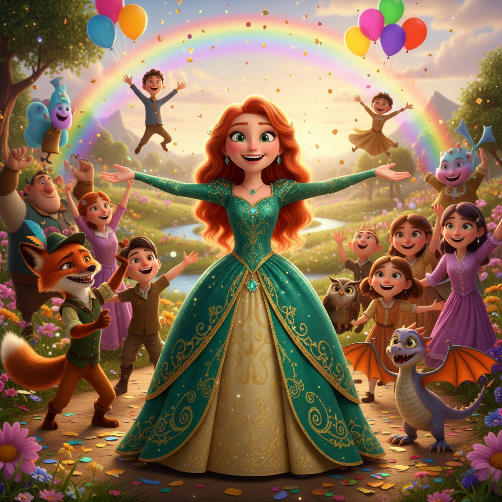 La fama de la princesa veloz comenzó a extenderse, pero no como una fanfarrona, sino como una protec