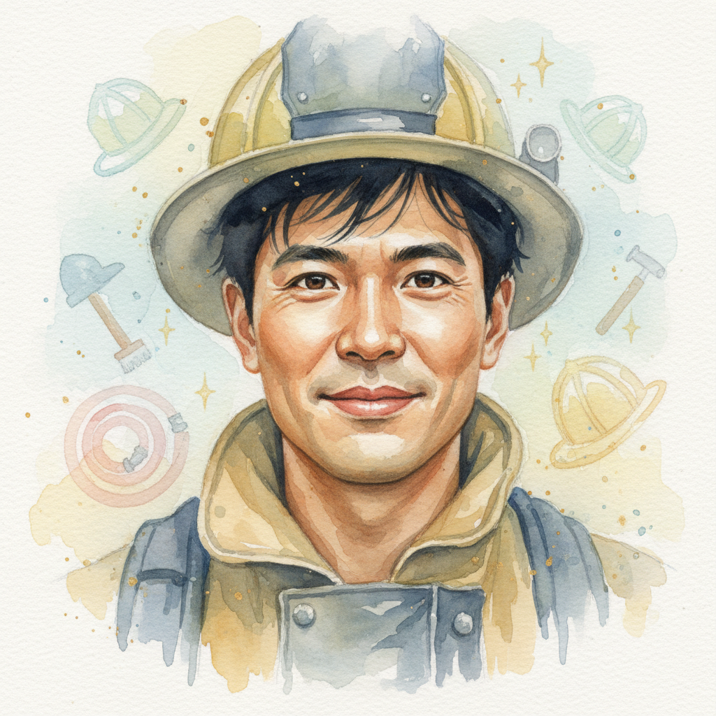 En el corazón de una ciudad bulliciosa vivía Alex, un bombero valiente con un secreto extraordinario