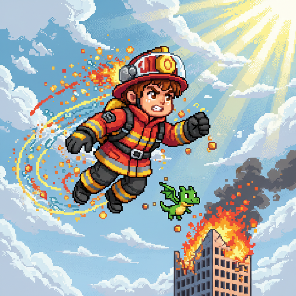 La noticia de la hazaña de Derek se extendió por toda Villa Esperanza como la pólvora. Los periódico