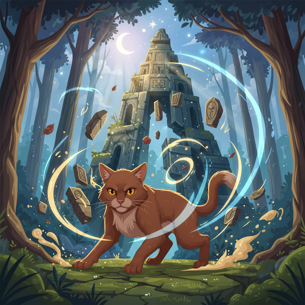 Los habitantes del pueblo, al ver que la luz lunar volvía a la normalidad, sintieron un gran alivio.