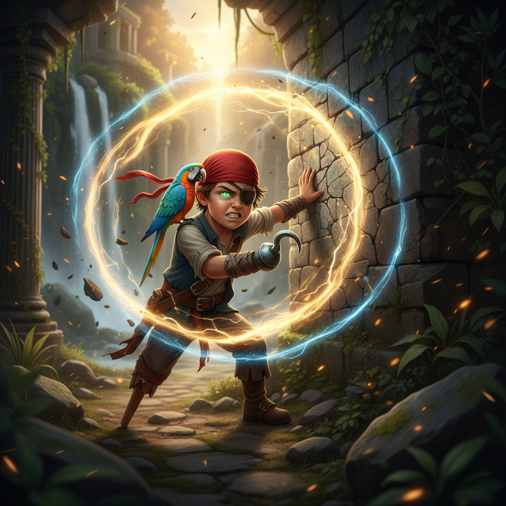 Un día, llegó una terrible tormenta al pueblo. Las olas eran enormes y amenazaban con inundar las ca