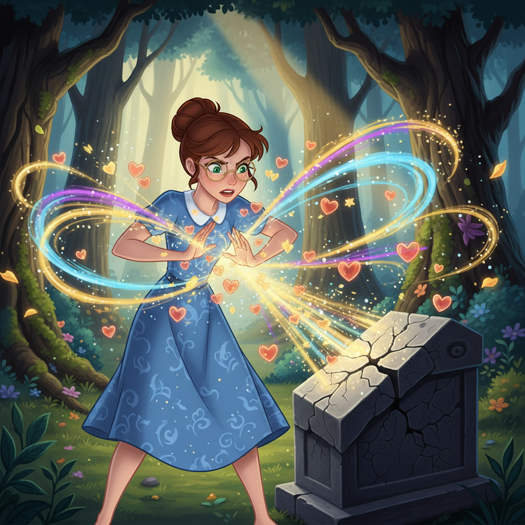 Un día, una gran tormenta azotó el bosque, dejando tras de sí un rastro de devastación. Los árboles 