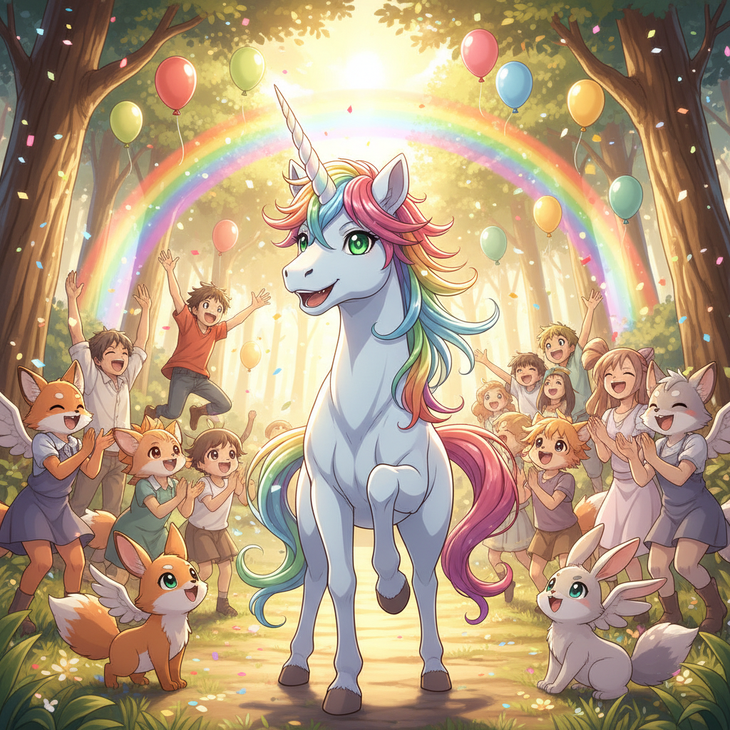 La historia de Uriela y su acto de bondad se extendió por todo el bosque. Los animales más jóvenes a