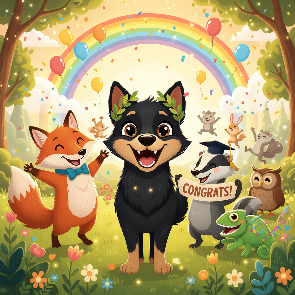 Finalmente, con un último tirón cuidadoso, el cervatillo quedó libre. Saltó felizmente hacia su madr