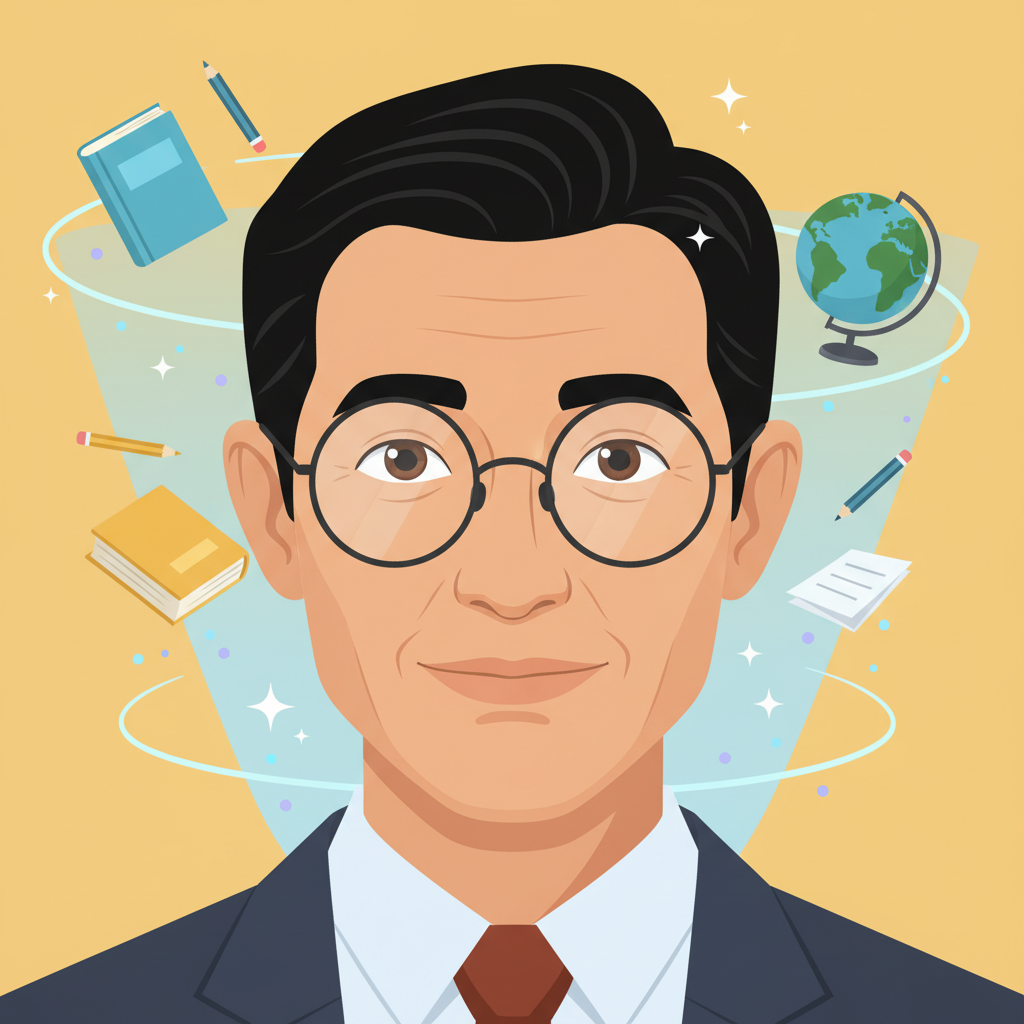 En la tranquila ciudad de Villa Sombra, vivía un profesor llamado Edgar. Edgar era un hombre amable,