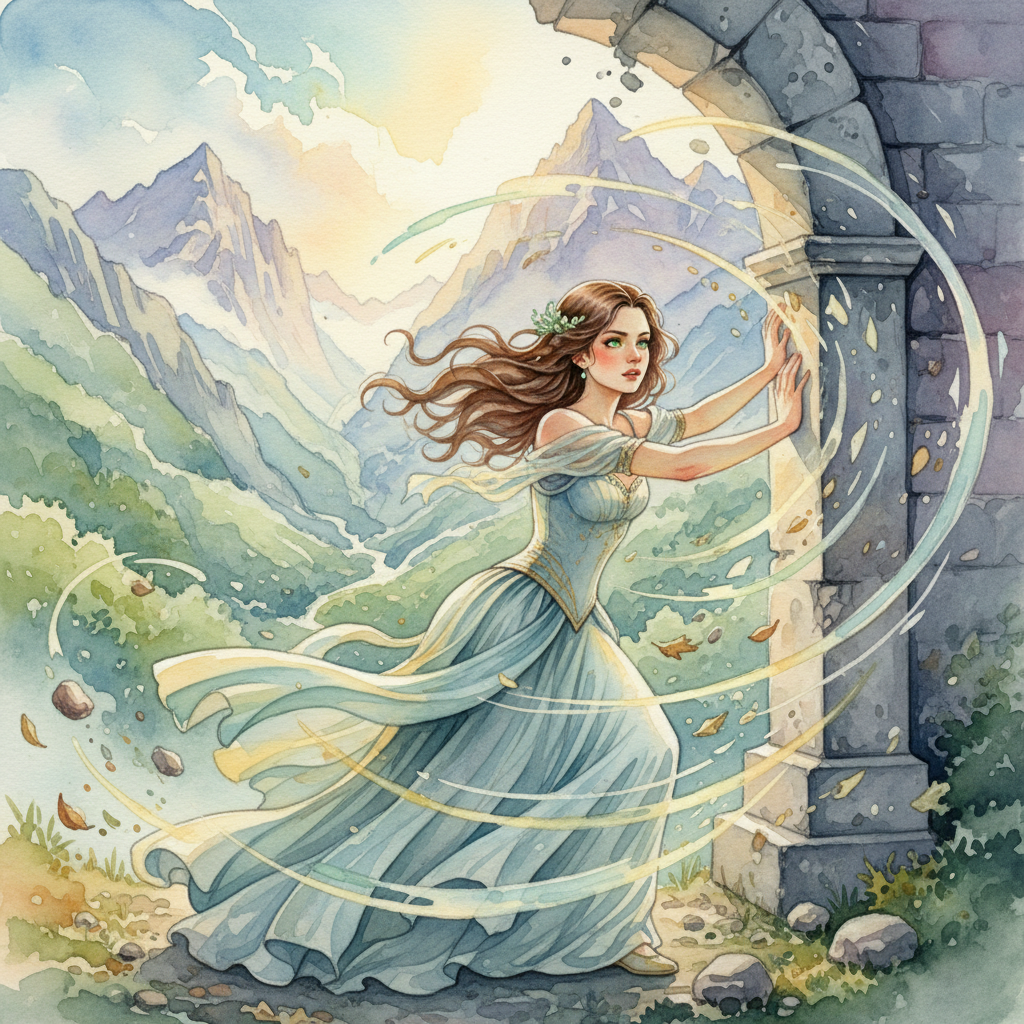 Un día, una terrible sequía azotó Dulcelandia. Los ríos de chocolate se secaron y los árboles de gom