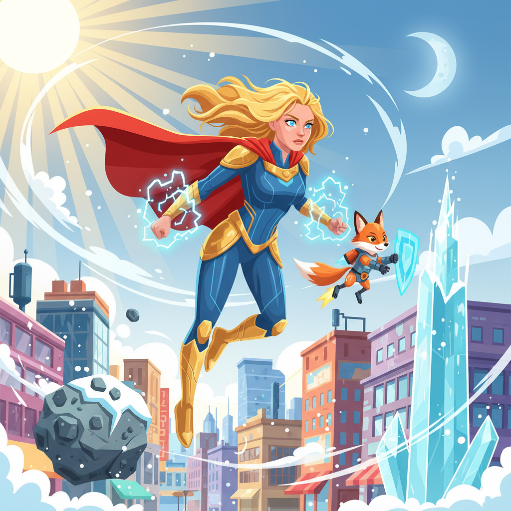 Después de su hazaña con el gatito, Luna sintió una gran satisfacción. Sabía que su poder no era sol