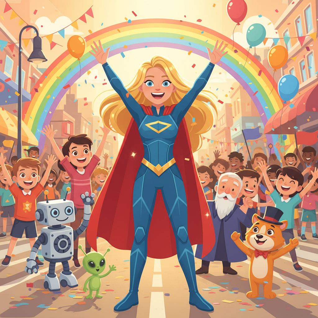 Los días pasaban y Luna continuaba siendo la guardiana alada de la ciudad. Un día, mientras volaba s