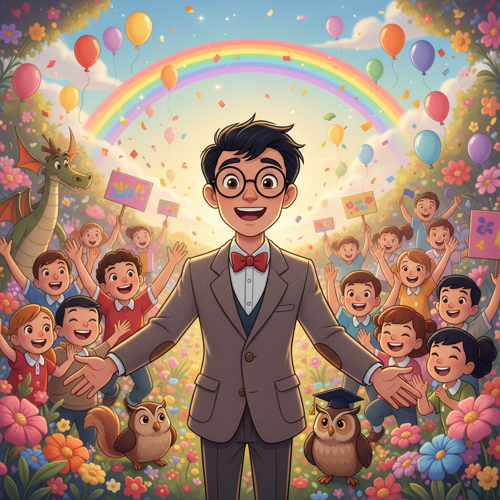 Después de ese día, Mateo se convirtió en el guardián de las sonrisas de la aldea. No solo curaba la