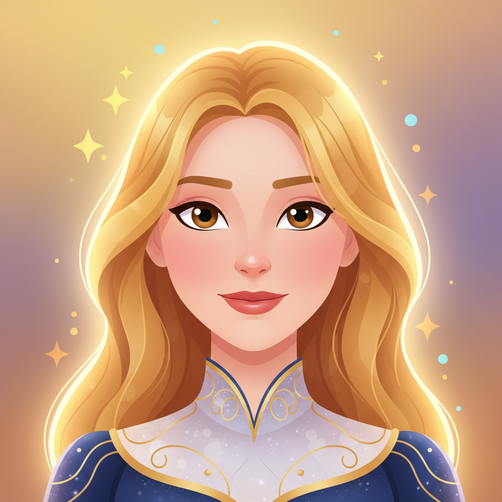 En el reino de Cristalina, donde los ríos cantaban melodías de plata y las montañas brillaban con ge