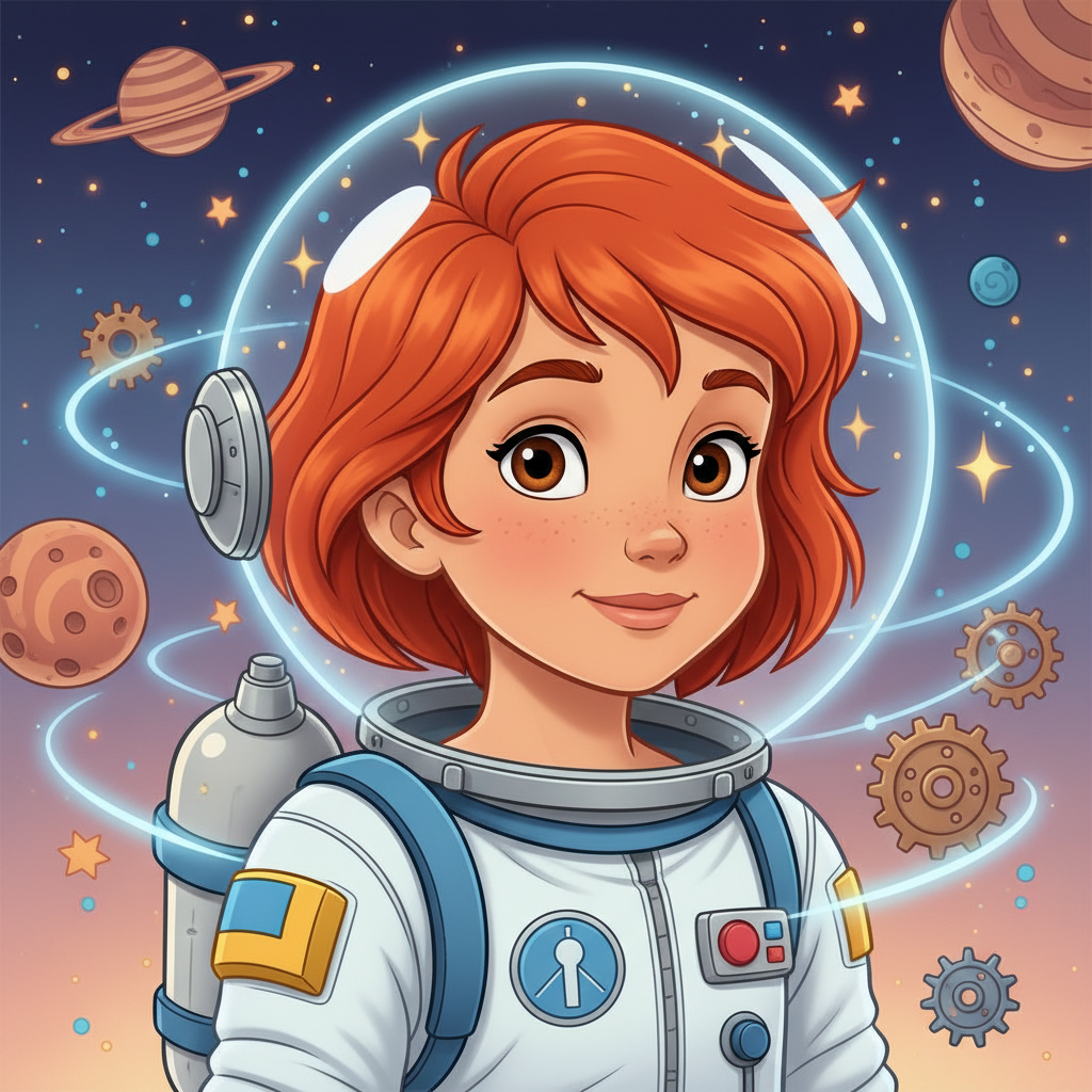 Rosita era una niña intrépida con un cabello tan rojo como una zanahoria recién cosechada y ojos del