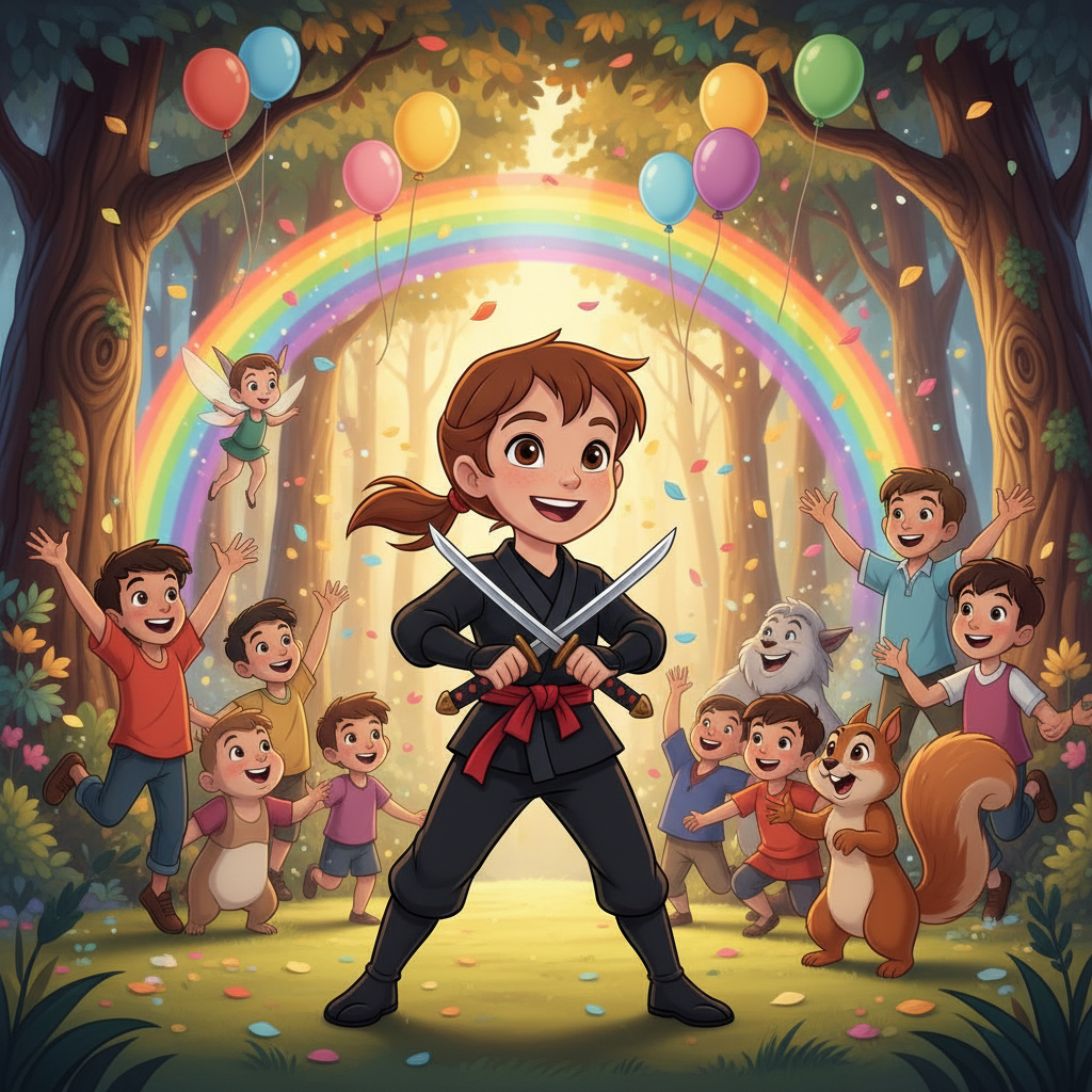 Con el tiempo, las palabras de Alejandra comenzaron a surtir efecto. Las ardillas compartieron sus n