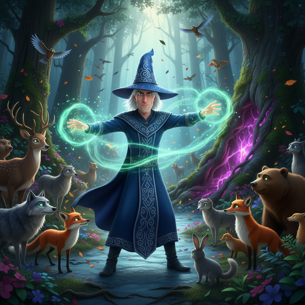 Un día, una pequeña ardilla llamada Chispita corrió hacia Cubito, con la cola erizada de preocupació