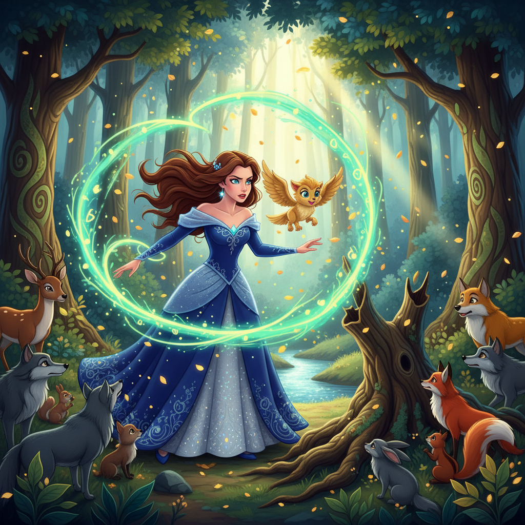 La noticia sobre el Gran Roble entristeció profundamente a Lara. Sabía que ese árbol era vital para 