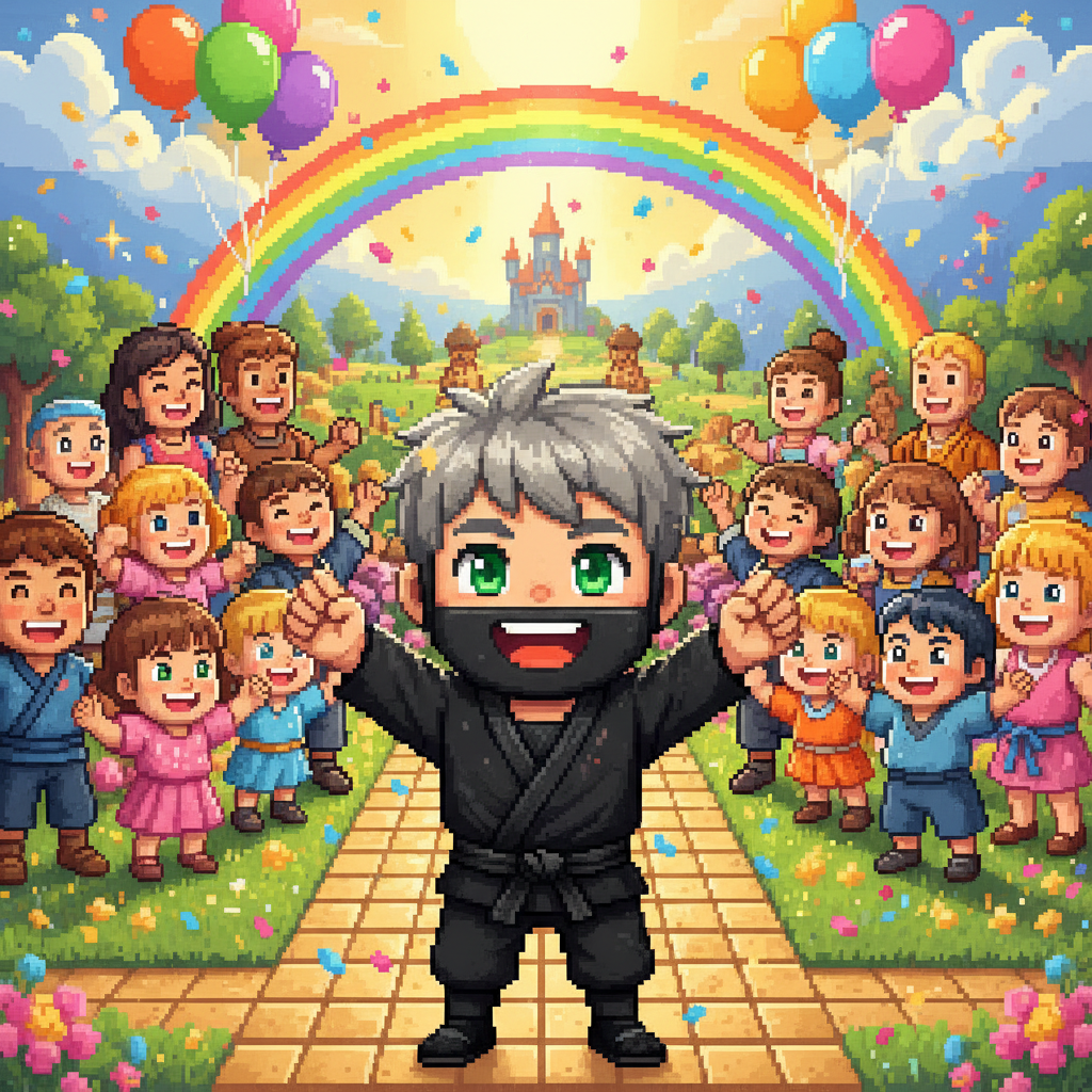 Al pronunciar su deseo, la Flor de los Deseos emitió un destello cegador de luz multicolor que se ex