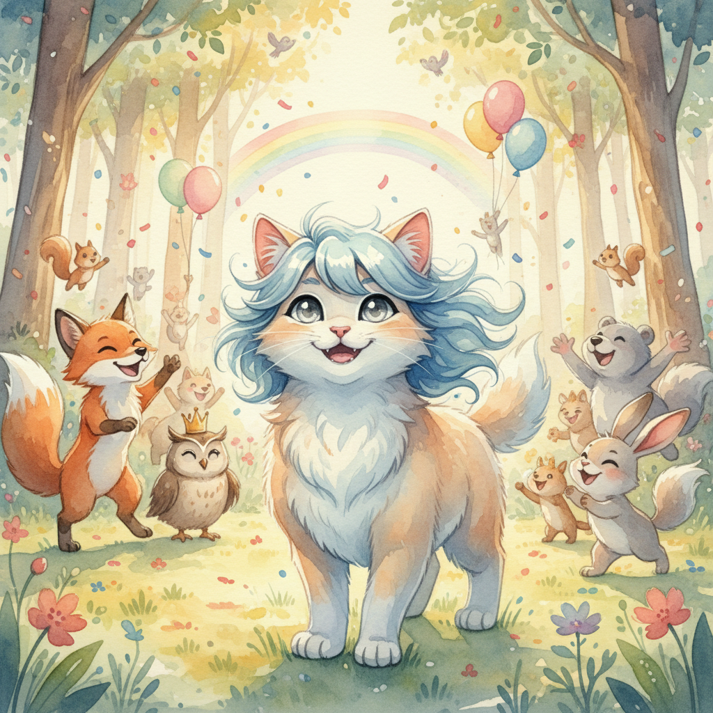 Al regresar a su hogar, Verdi sintió que algo había cambiado. Ya no solo era un gatito con un secret