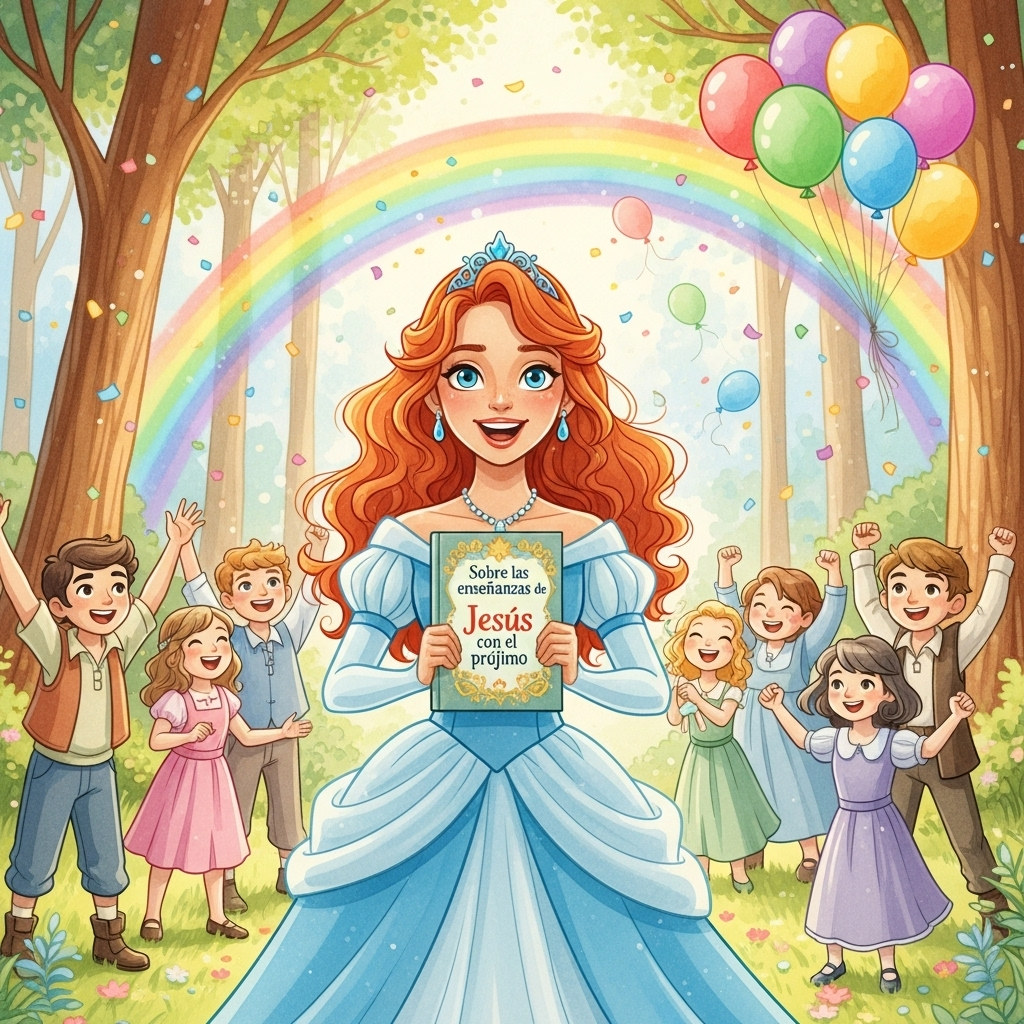 Un día de fuerte tormenta, el pequeño conejito Saltarín se perdió mientras buscaba bayas para su fam