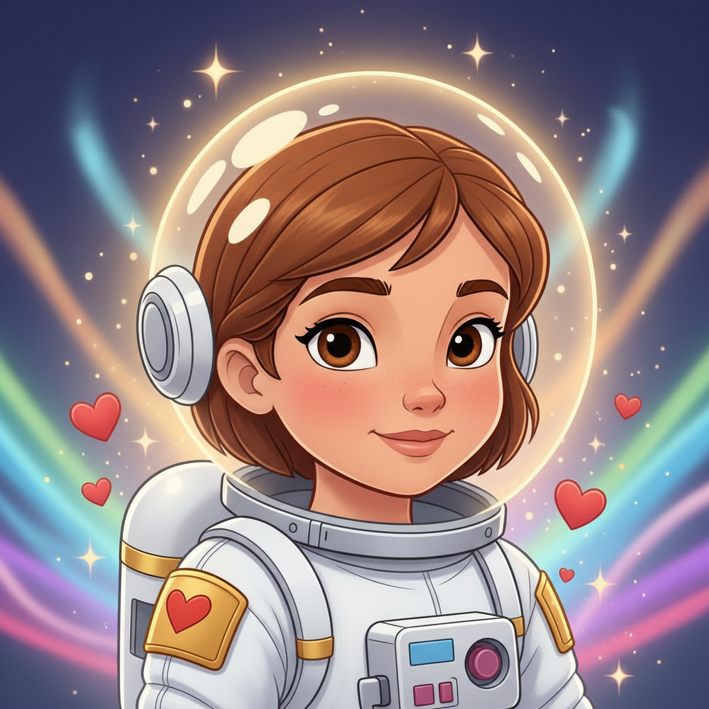 Silvia era una niña intrépida con una melena castaña brillante y ojos marrones que reflejaban la cur