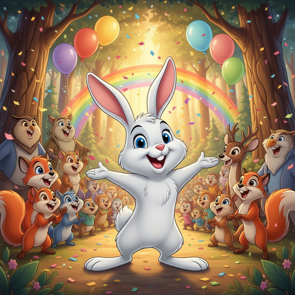 Finalmente, al llegar a las rocas altas, escucharon un suave maullido de alivio. Una zorra, con el p