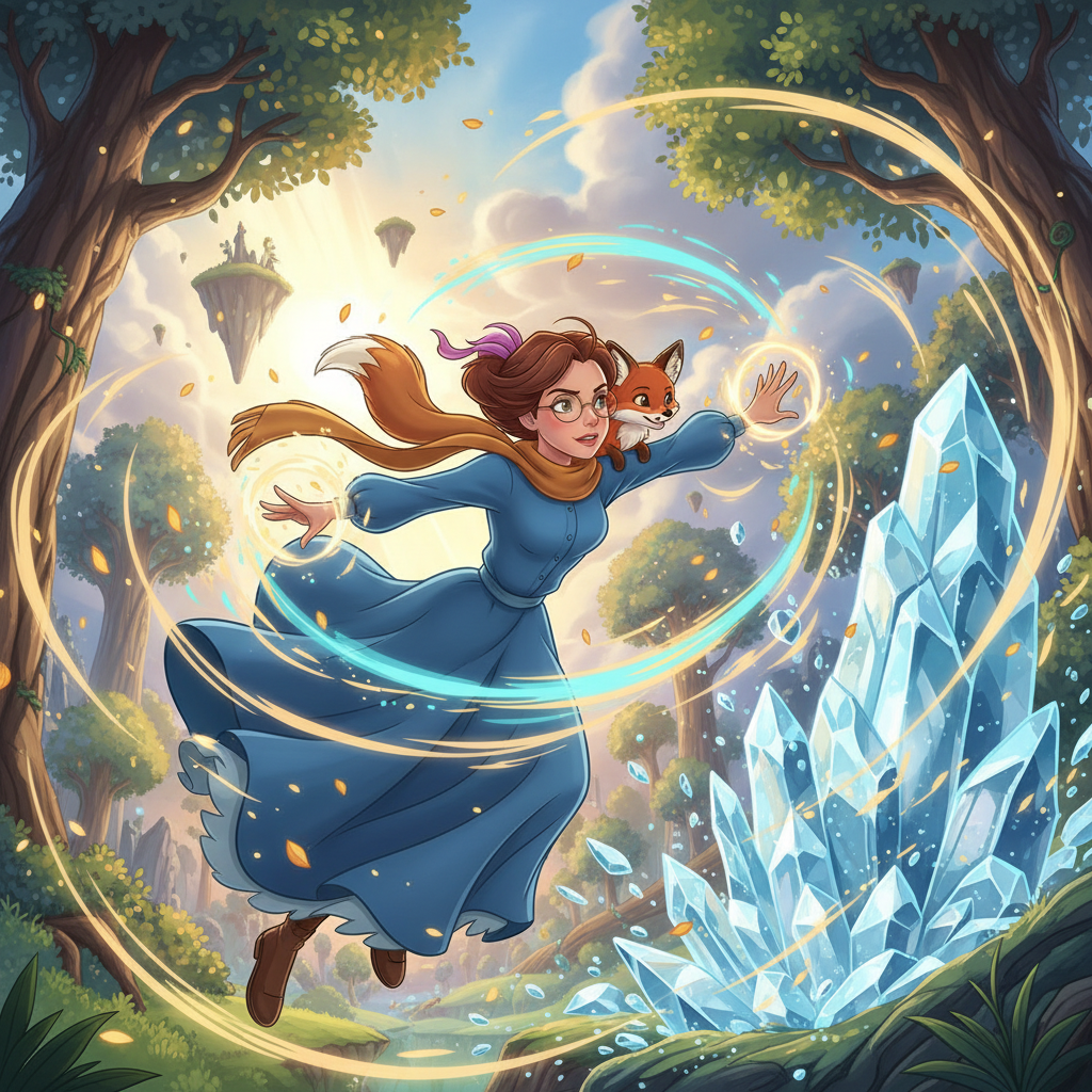 Una tarde, una tormenta inesperada azotó el pueblo. El viento aullaba y la lluvia caía a cántaros, h