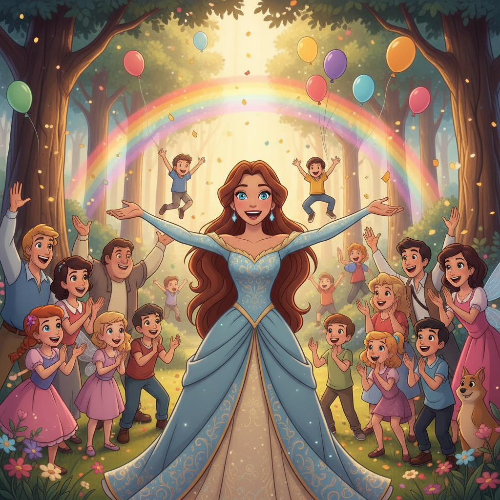 Los ecos de la bondad de Luz Paul Sol resonaron a través de las generaciones. El Jardín Real se conv