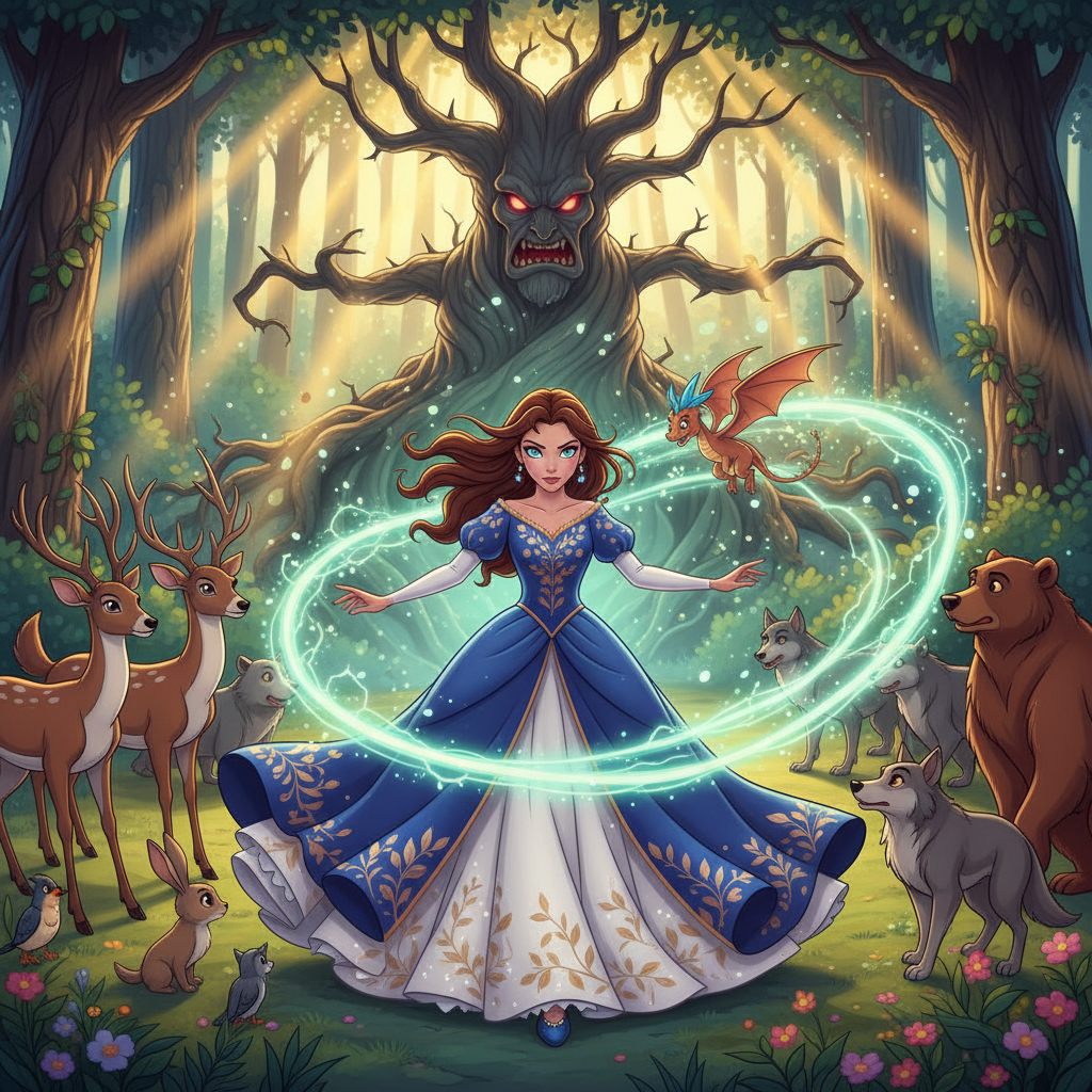 Los duendes, conmovidos por la compasión de Luz Paul Sol y entendiendo la importancia de su mensaje,