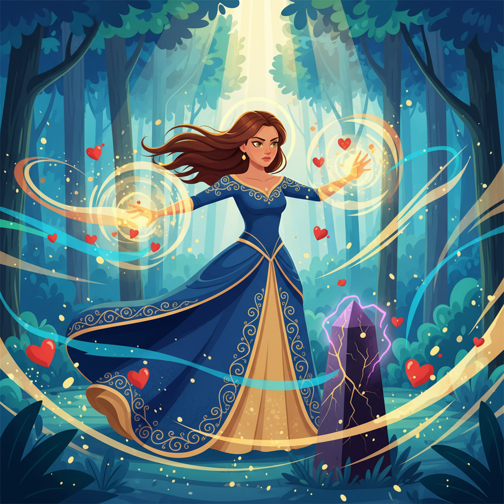 Mon se acercó al ciervo con infinita ternura, arrodillándose a su lado. Puso sus manos sobre el lomo