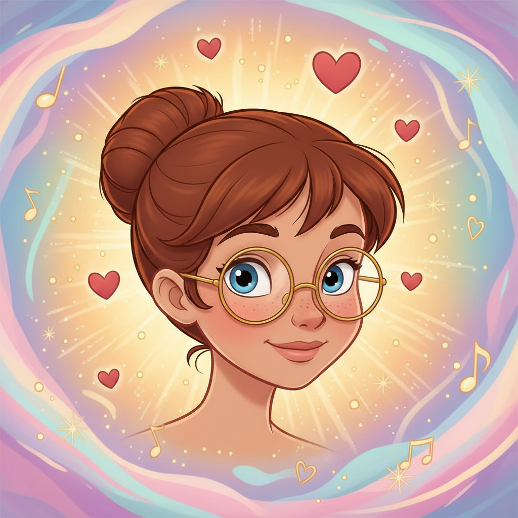 María era una niña muy especial que vivía en un pequeño pueblo rodeado de colinas verdes y un río cr