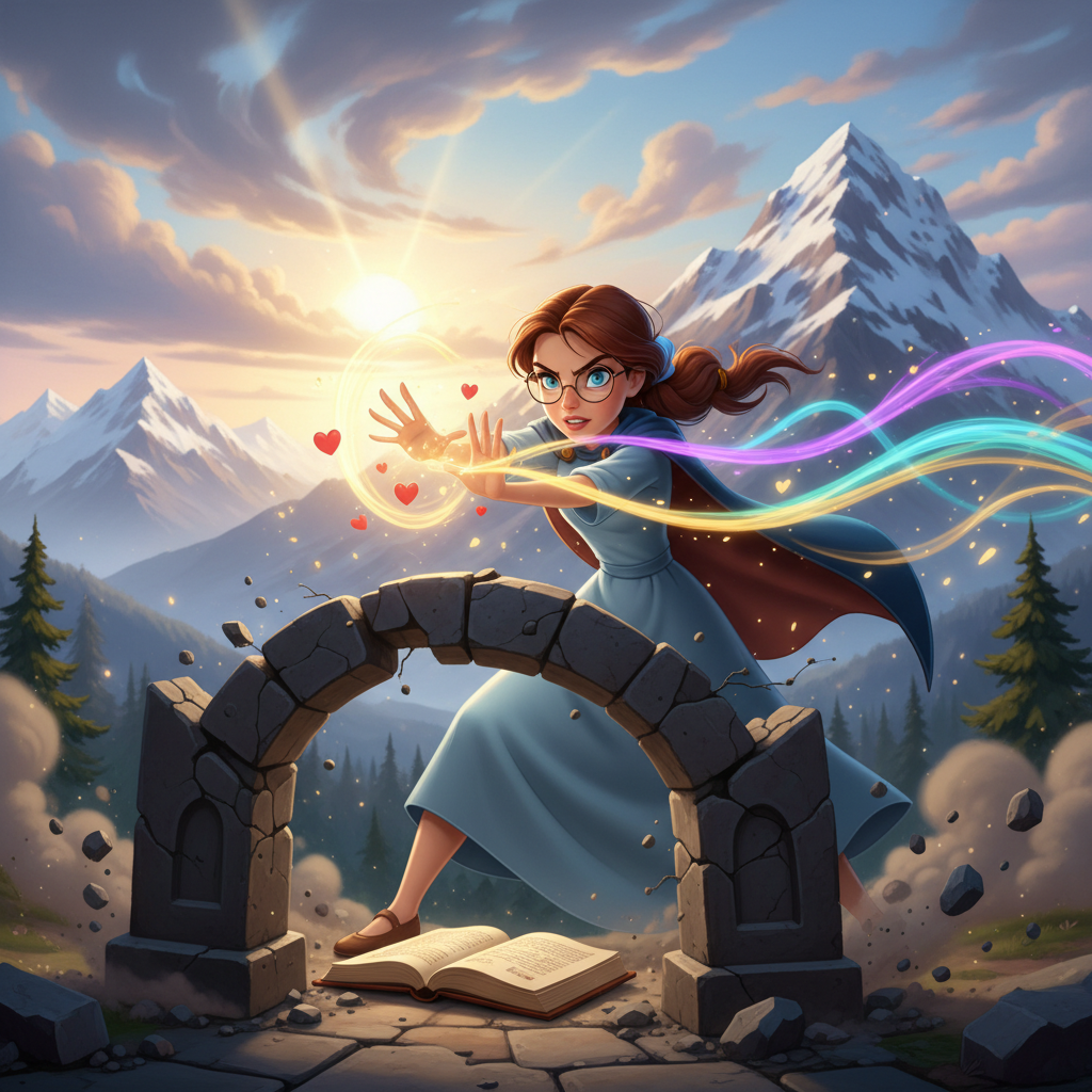 Un día, una gran sombra se cernió sobre el pueblo. El río, que siempre les había dado vida y alegría