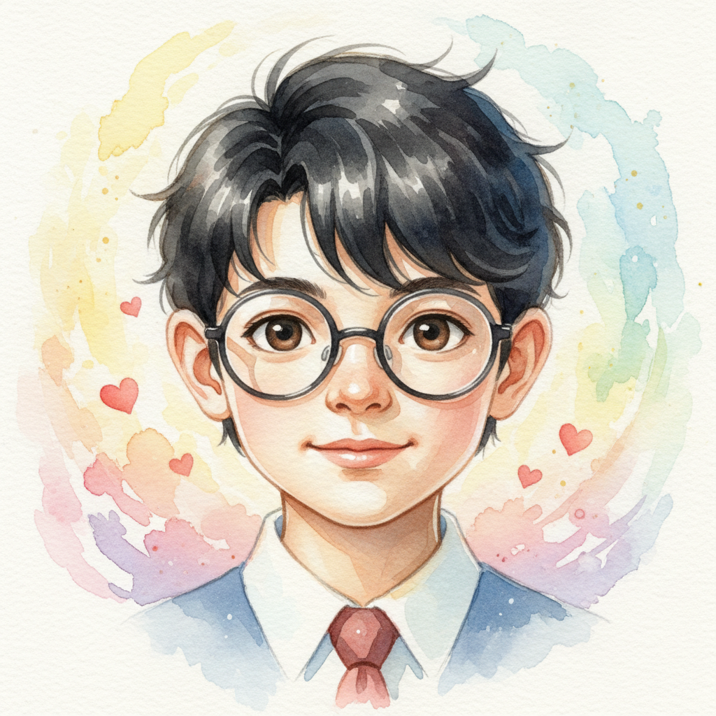 Pablo Picoso era un niño con una chispa especial en sus ojos marrones y un cabello negro tan rizado