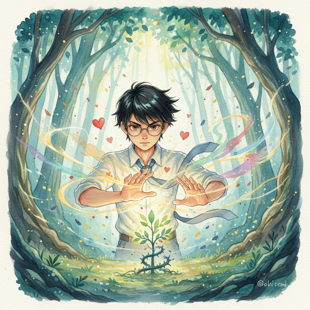 Un día, mientras paseaba por el bosque, Pablo escuchó un lamento tenue proveniente de lo profundo de