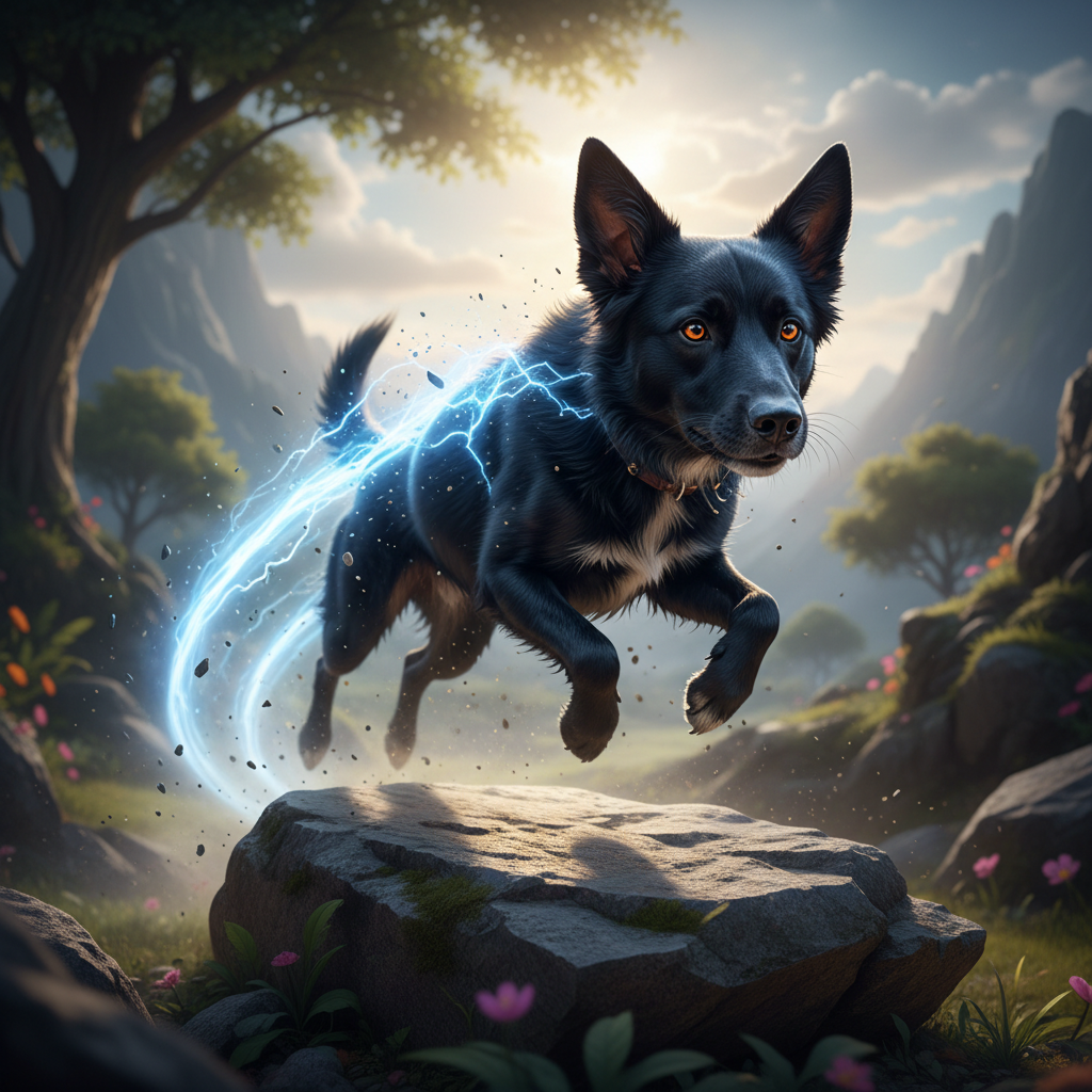 Sin dudarlo, Porfidio activó su don. Pero esta vez, no corrió en círculos frenéticos. En lugar de es