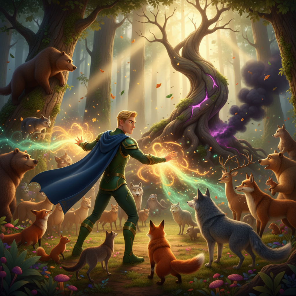 Su primera parada fue junto a Don Pío, el viejo tejón conocido por su sabiduría y su discreción. Lo 