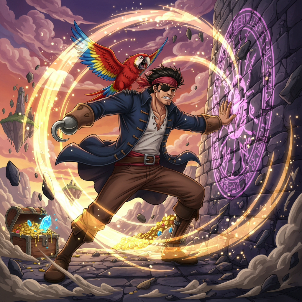 Un día, mientras navegaban por aguas desconocidas, avistaron una isla remota que no aparecía en ning