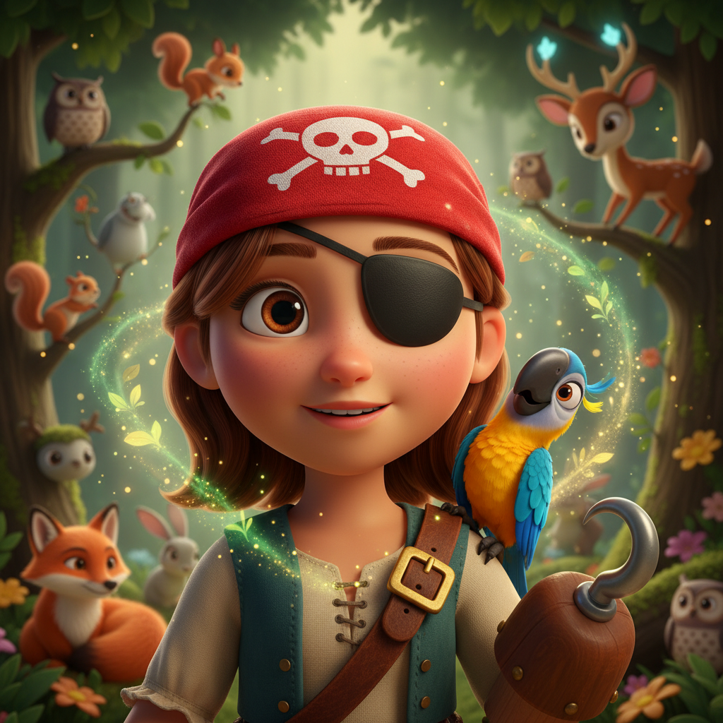 Mary era una pirata muy especial, no por su parche en el ojo ni por su pata de palo, sino por su inc