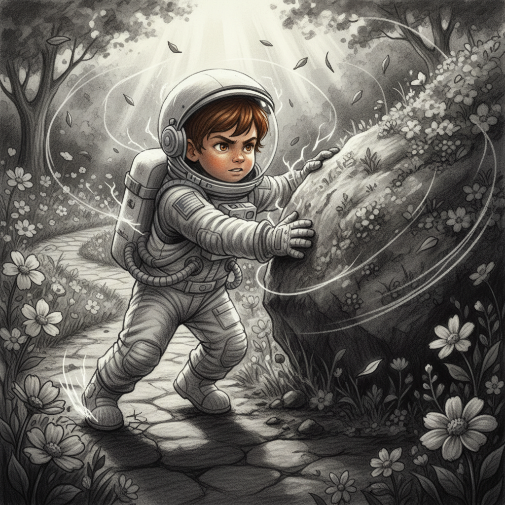 El pequeño alienígena se presentó como Zorp, y le explicó a Omar que su nave había perdido una pieza