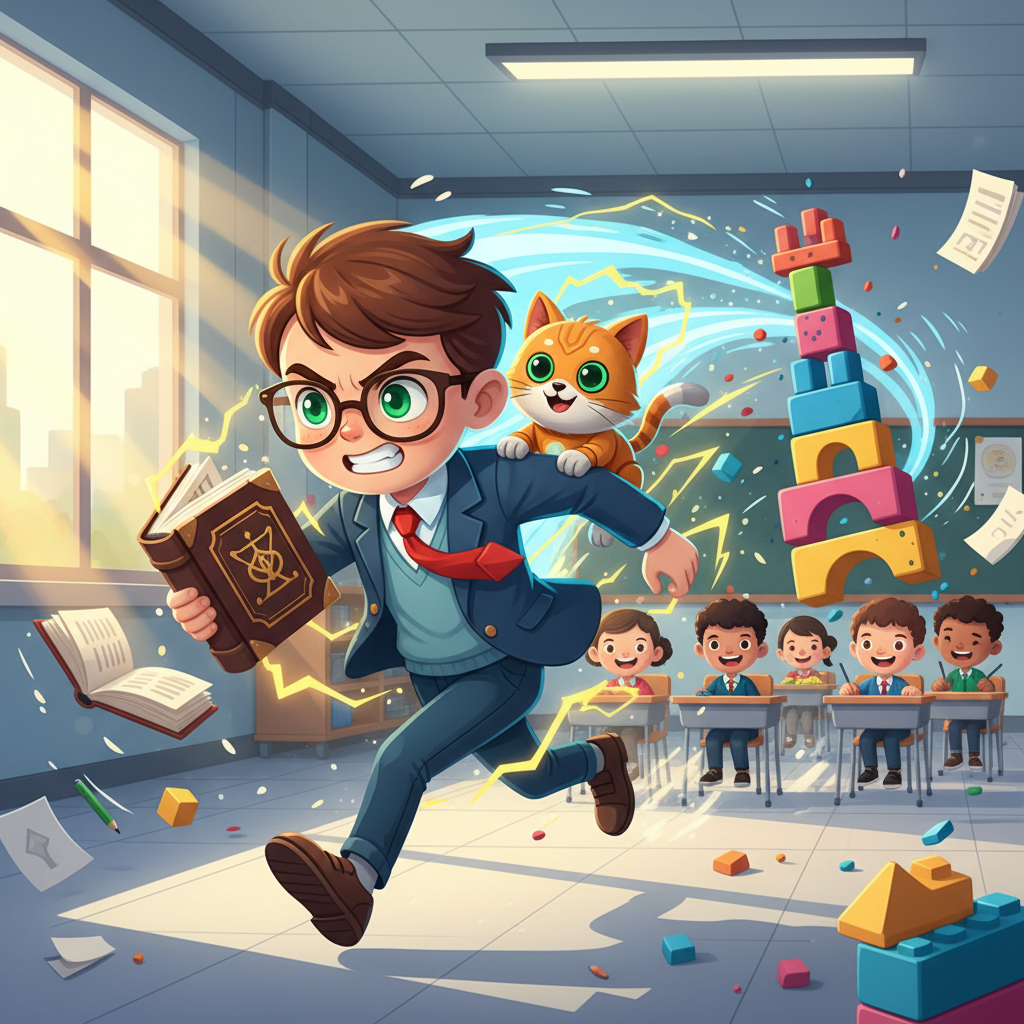 Los días de Lucas cambiaron drásticamente. Ahora, las mañanas comenzaban con él ayudando al cartero 