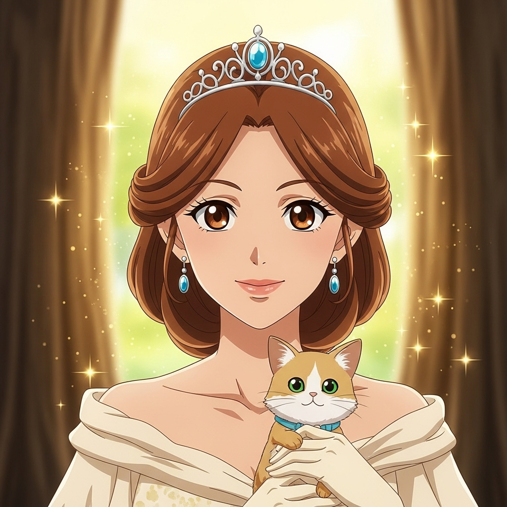 Había una vez, en un reino lejano cubierto de prados esmeralda y ríos cristalinos, una joven princes