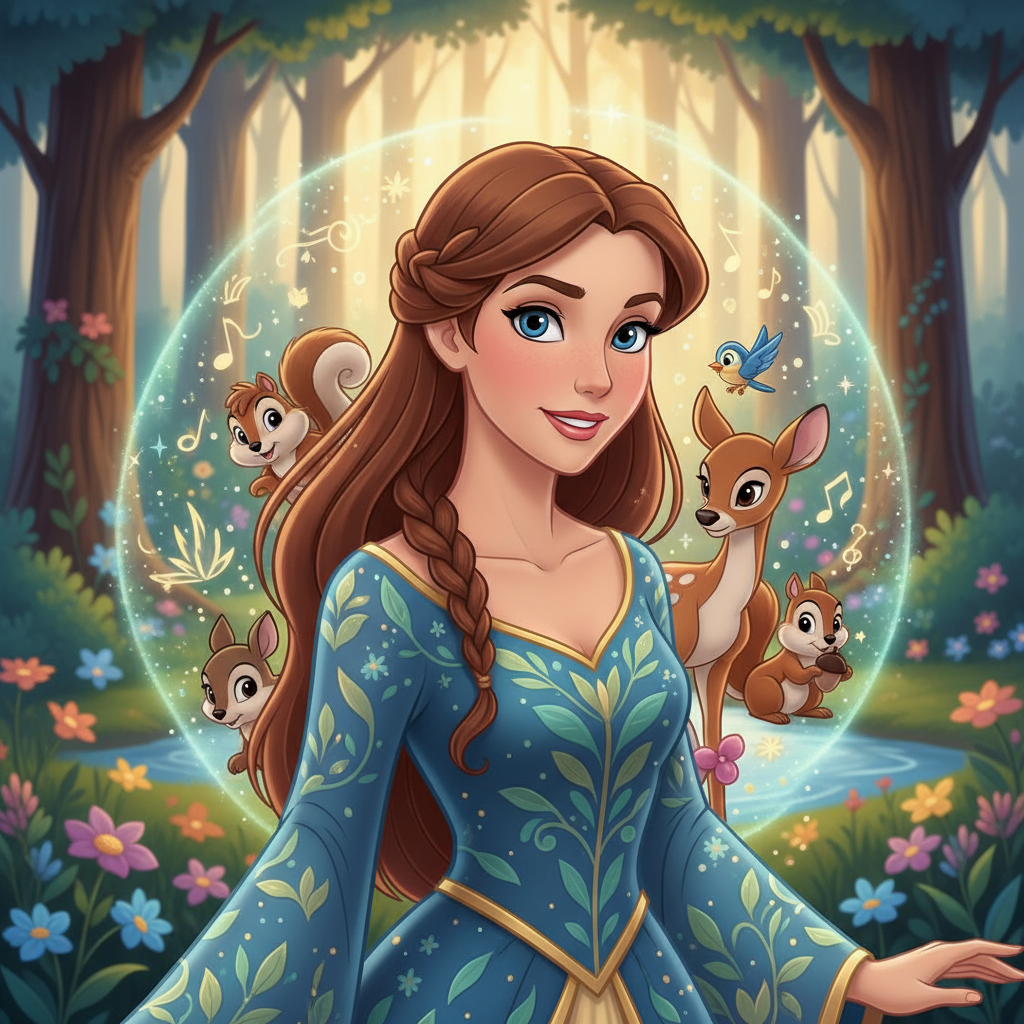 En el reino de Lúmina, donde los castillos relucían bajo soles perpetuos y los ríos cantaban melodía