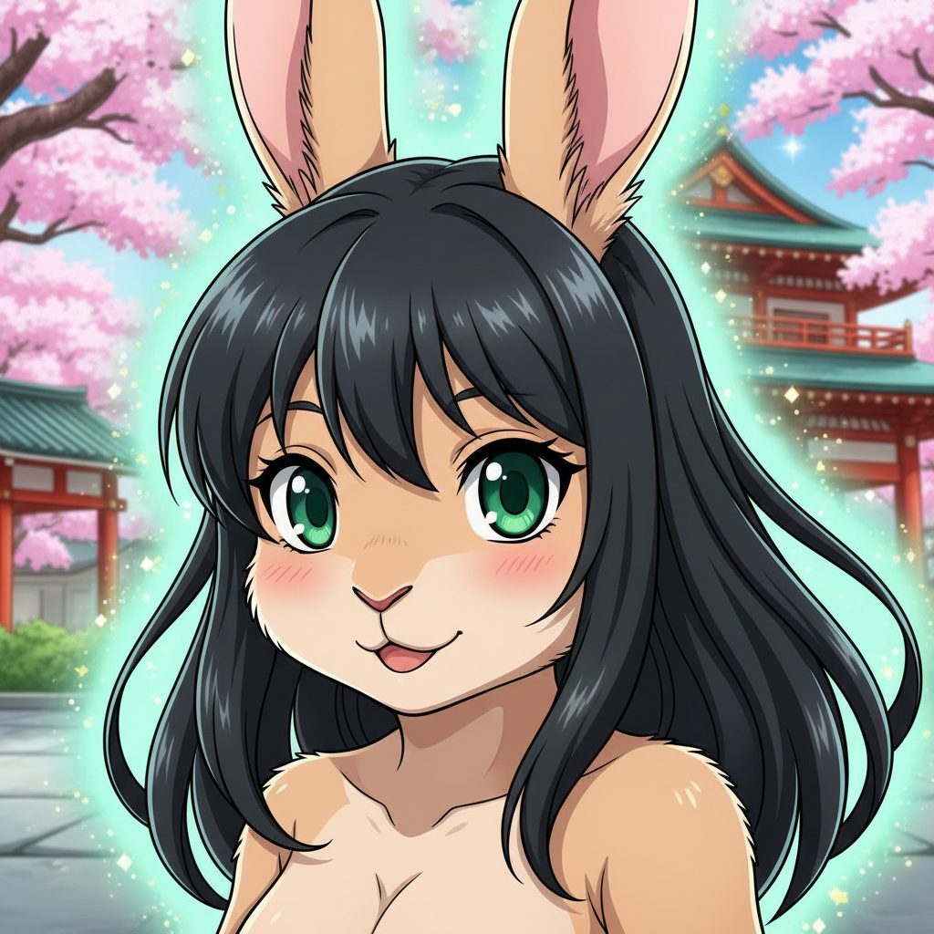 En el corazón del Bosque Encantado vivía Luna, una conejita diferente a las demás. Su pelaje era del