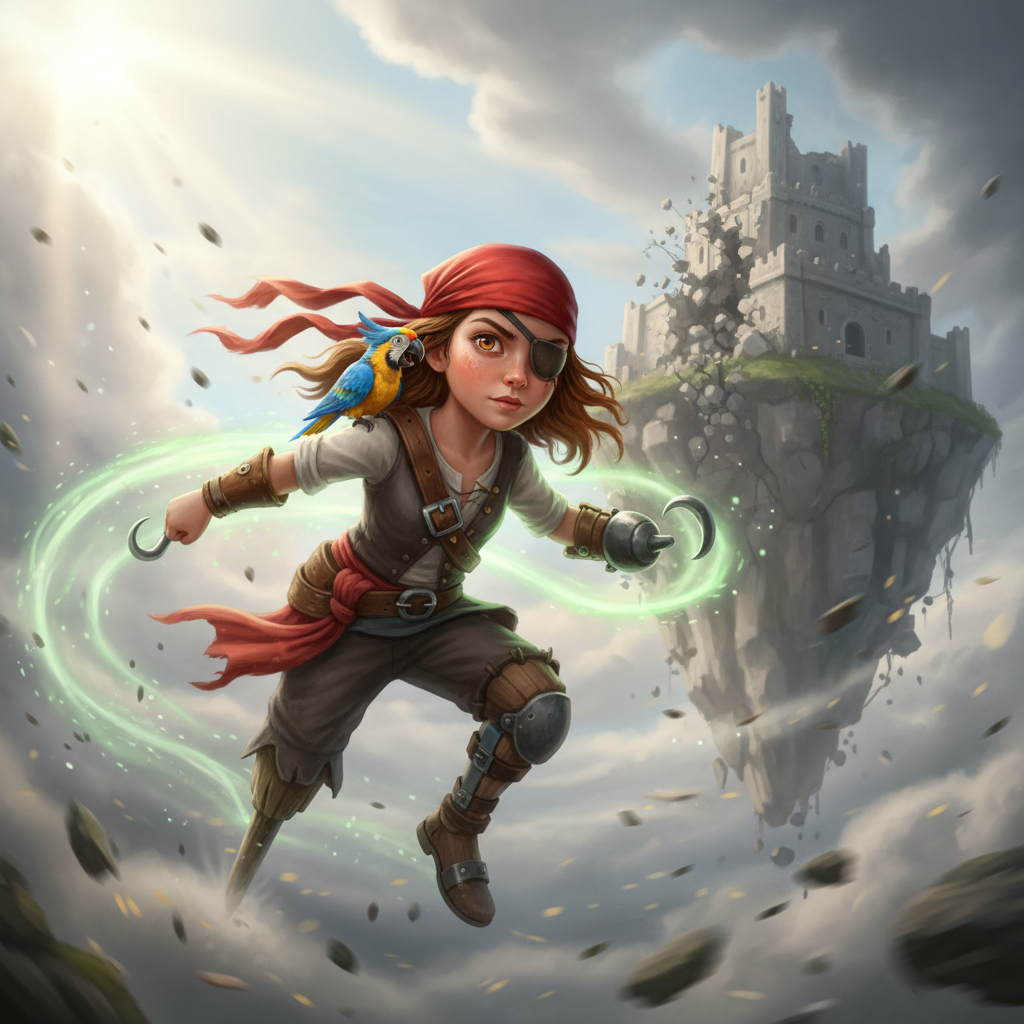 Sin perder un instante, Bella corrió hacia el pueblo. Se movió tan rápido que las gaviotas parecían 