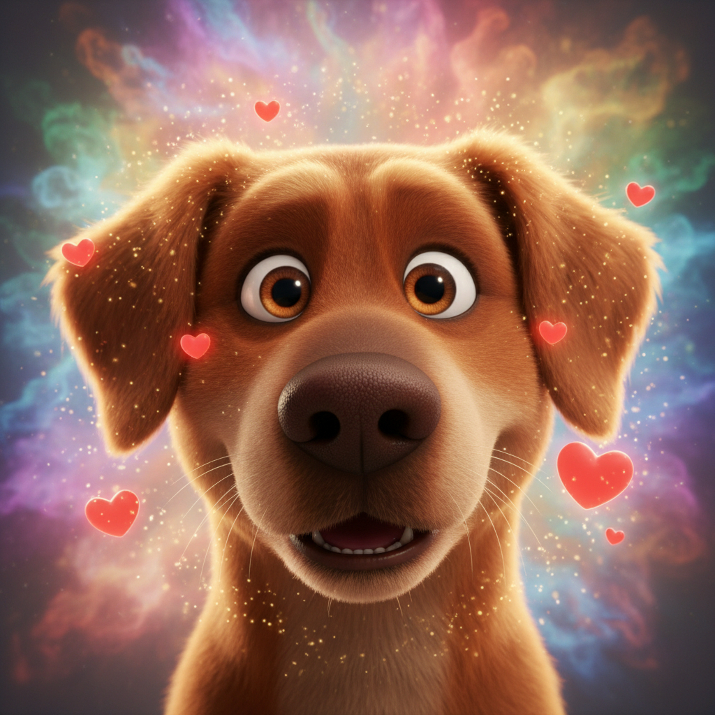 En un pequeño pueblo rodeado de colinas verdes, vivía un perrito llamado Max. Max no era un perrito 