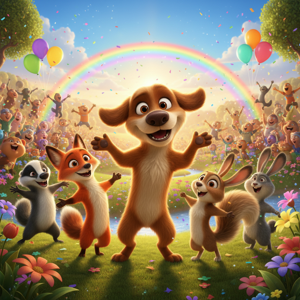 Max trabajó incansablemente, a pesar del frío y la humedad. Su pelaje castaño estaba empapado y suci