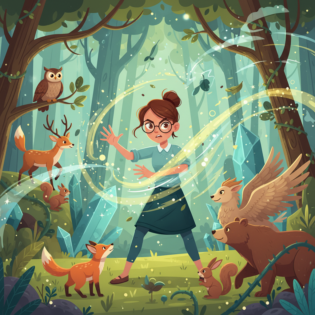 Un día, un rumor corrió entre los animales del bosque cercano. Un viejo roble, el más antiguo y sabi