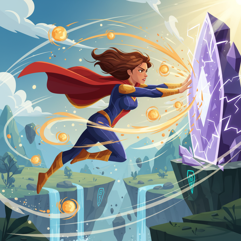 Los días continuaron, y el talento de Ángela para el vuelo se volvió una fuente de inspiración para 