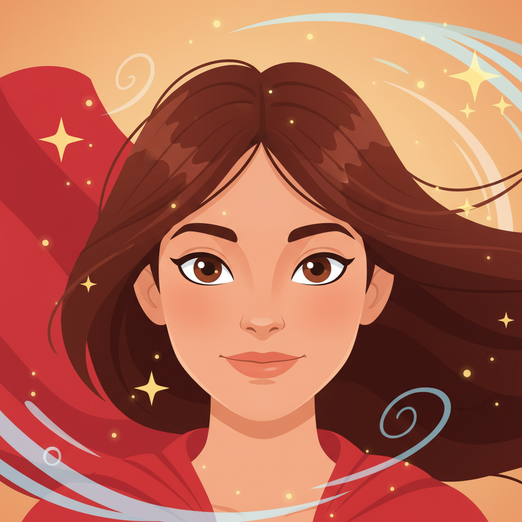 En un pequeño pueblo rodeado de colinas verdes y ríos cristalinos, vivía una niña llamada Ángela. Án