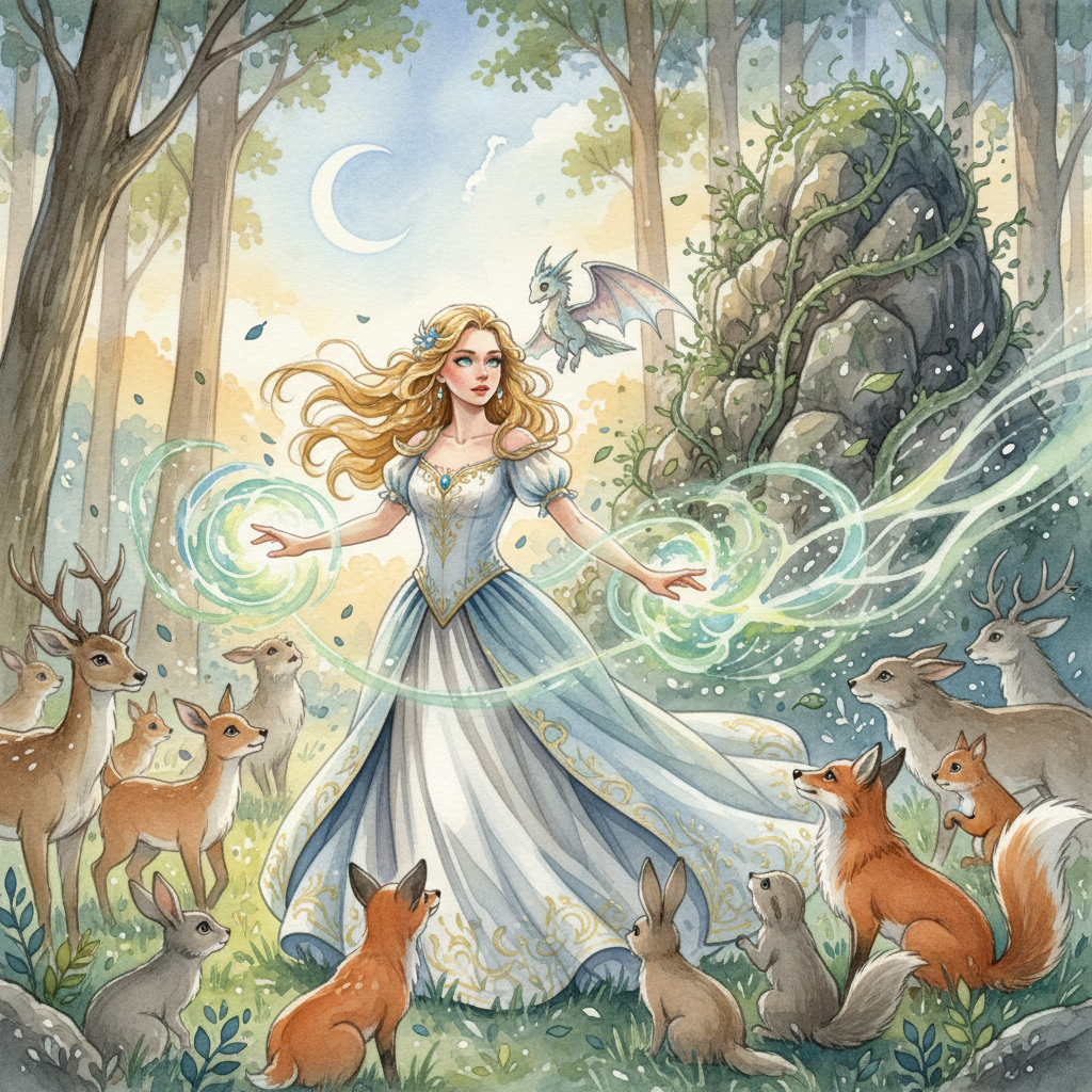 El Gran Roble, con un crujido que sonaba como un suspiro profundo, comenzó a contar su historia a tr