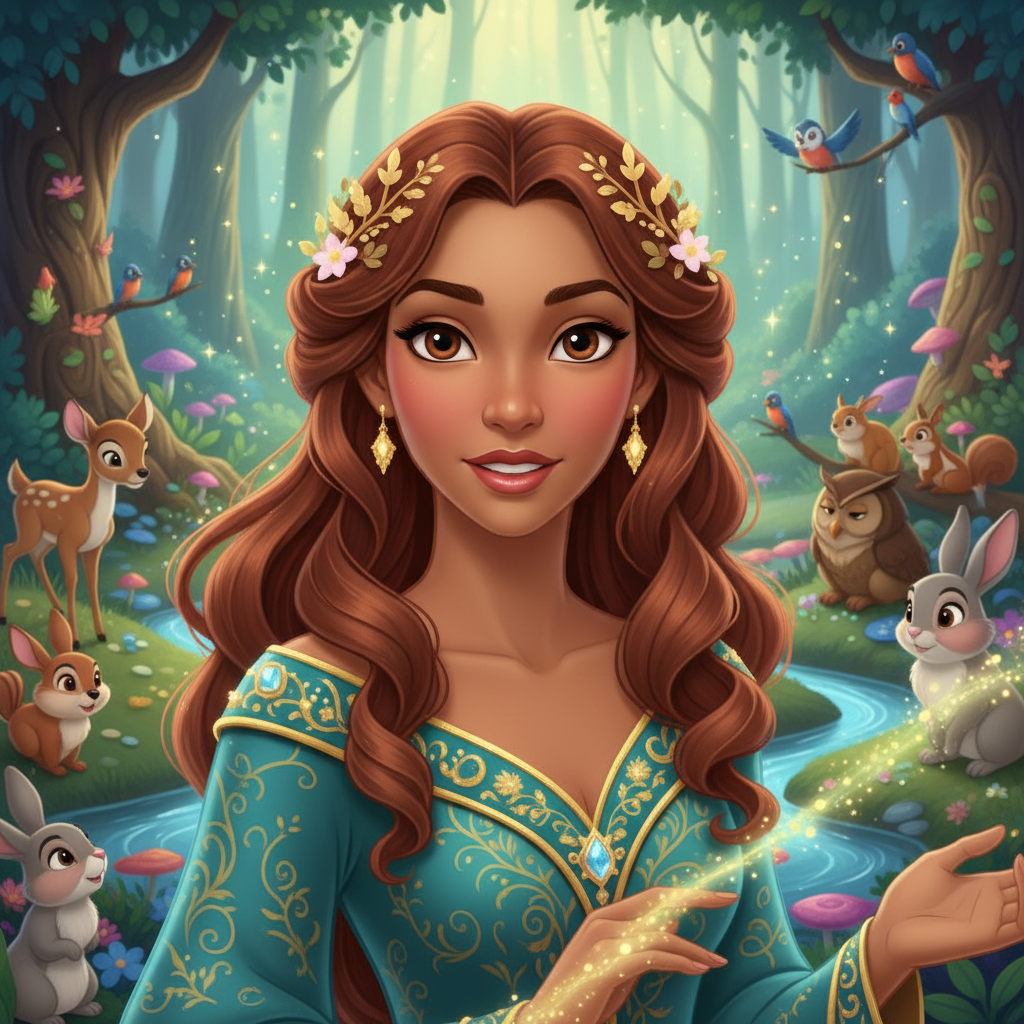 En el reino de Dulcelandia, donde los ríos de chocolate fluían y los árboles daban caramelos, vivía