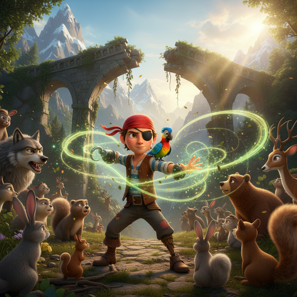 Su primera parada fue la guarida de un viejo y sabio búho llamado Sabio, que vivía en un árbol milen